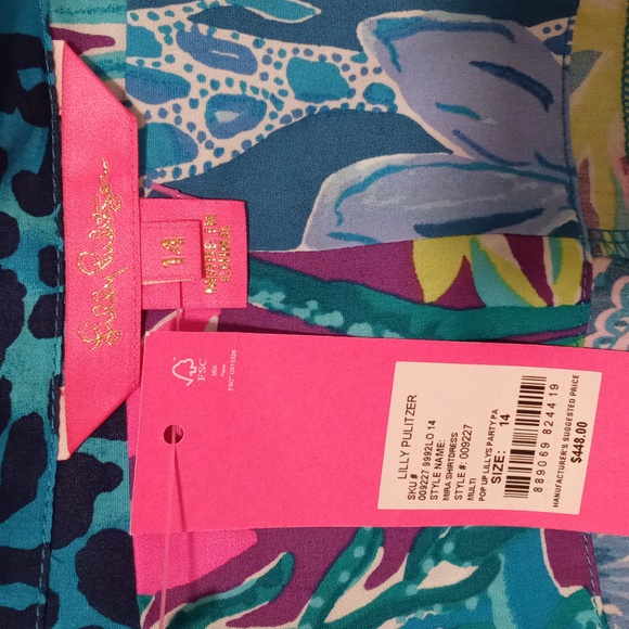 🆕️ 🎉HTF Lilly Pulitzer🎉 - Mira Shirtdress - Picture 3 of 16